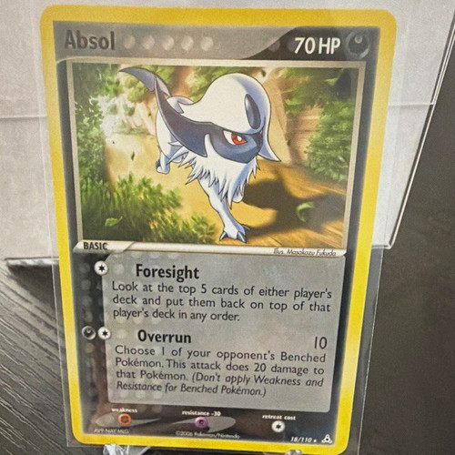 Nintendo Absol Power Keepers 18/108 Reverse Holo Rare EN 2006 70 HP