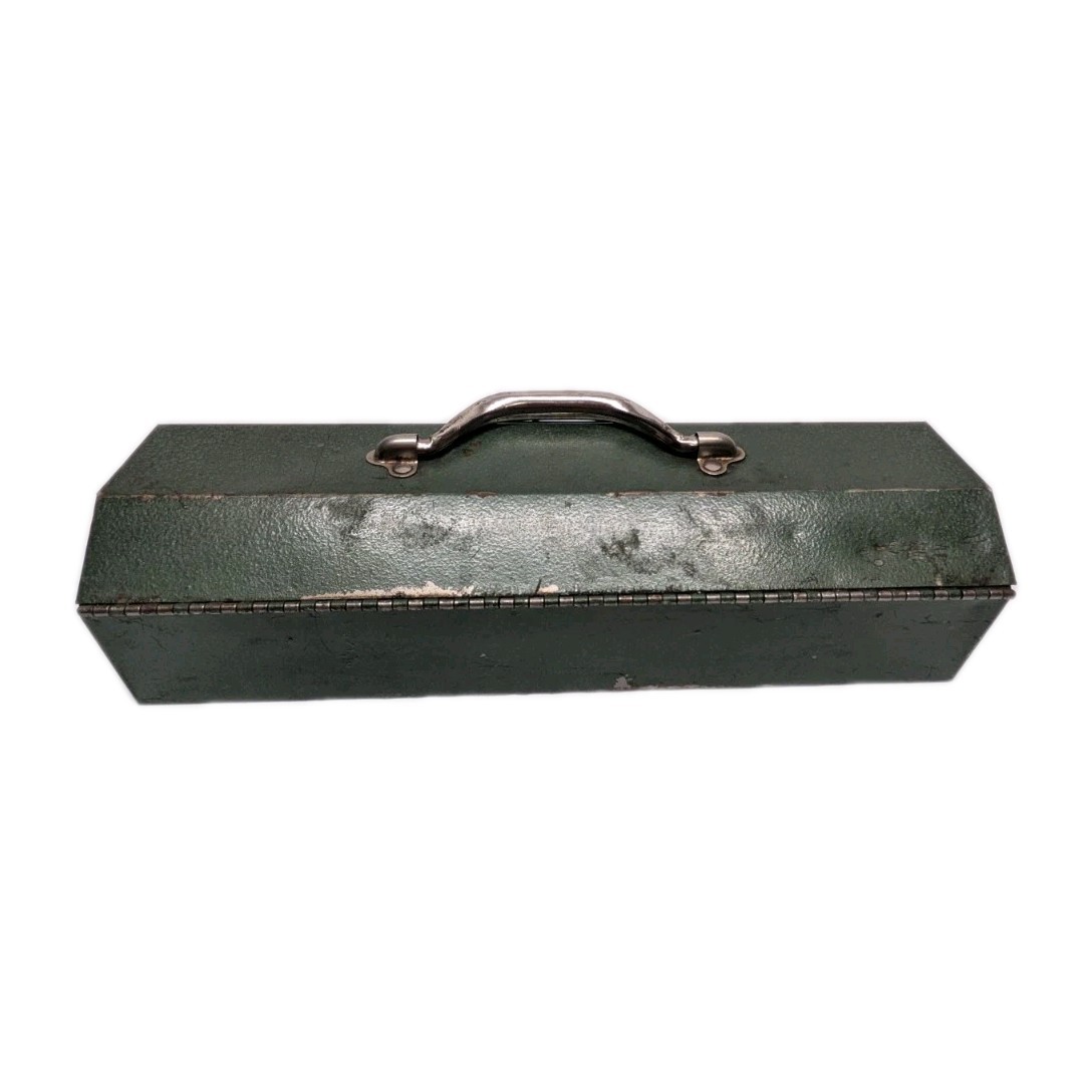 Vintage S-K Tools Metal Socket Tombstone Tool Box