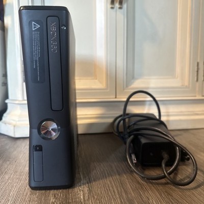 Microsoft Xbox 360 S Slim Black Console Model 1439 Power Supply Tested Working