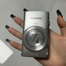 Canon PowerShot IXUS 285 HS Digital Camera Silver 12X Optical Zoom Wi-Fi NFC