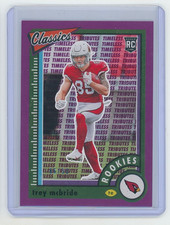 2022 Panini Classics Trey McBride Rookie Timeless Tributes Purple 6/50