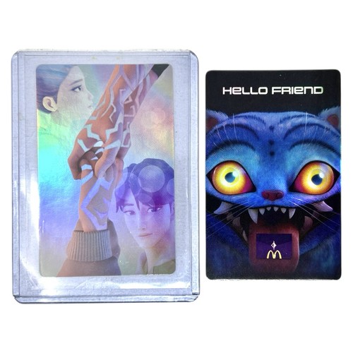 McDonald's K-Pop Demon Hunters Rumi Jinu Hands Ultra Rare Heart Photocard Card