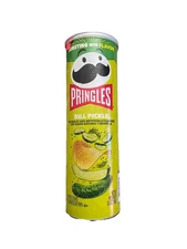 NEW PRINGLES DILL PICKLE FLAVOR POTATO CRISPS CHIPS 5.5 OZ (158g) CAN