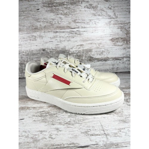 NEU Reebok Milk Makeup x Club C 85 Damen-Sneaker vegan elfenbeinfarben Größe 9