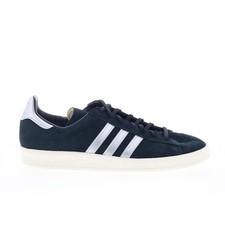 Adidas Campus 80s GX7330 Mens Black Suede Lace Up Lifestyle Sneakers Shoes 11.5