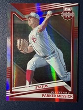 Parker Messick 2022 Elite Extra Edition Status Red /299 SP #54 Guardians ROOKIE