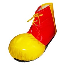 1 Paar Clownsschuhe, Kostümschuhe für Festivals, Feiertage und Rollenspiele NEU