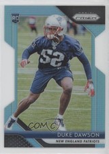 2018 Panini Prizm Rookie Light Blue Prizm 44/199 Duke Dawson #258 fz4