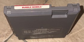 Bubble Bobble on Nintendo NES with box (damaged) no manual