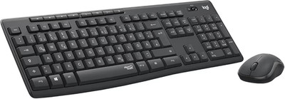 Logitech MK270 Wireless Keyboard and Mouse Set, 2.4 GHz Wireless Connection