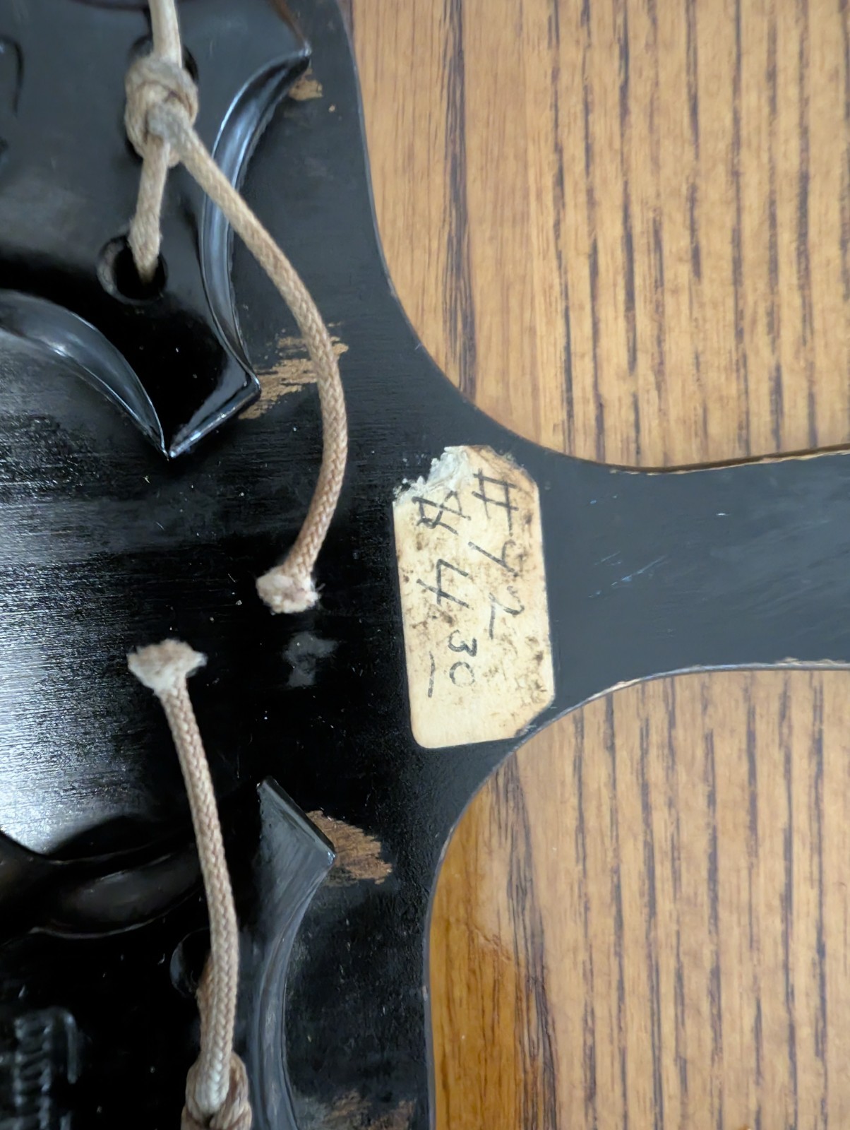 Rare Vintage Ludwig Double Castanet Pair with handle.