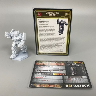 BATTLETECH CGR-3K Charger Skirmisher Typ Kunststoff Miniatur und Karten Mechs