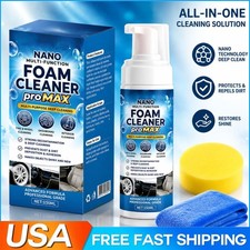 Nano Multi-Functional Foam Cleaner Pro Max,Car Interior Deep Cleaning Spray