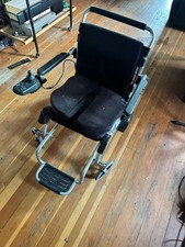 Air Hawk Electric Folding Battery Operated Powrer Wheelchair w/ Extra battery