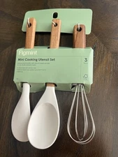 FIGMINT Silicone Mini Kitchen Utensil Set NEW IN PACKAGE