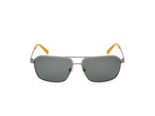 Timberland TB9316 09R Matte Grey Polarized Aviator Metal Sunglass 61-15-140