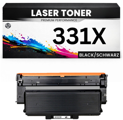 2 x XXL Toner 331X für HP kompatibel Schwarz alternativ Tonerkartusche für HP La