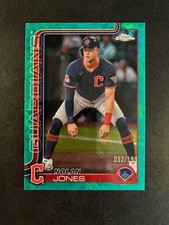2025 Topps Chrome Logofractor - Nolan Jones (/199) - SP - Cleveland Guardians