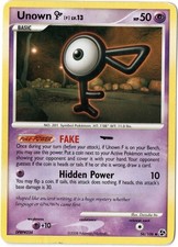 Unown [F] 56/106 Uncommon Great Encounters Pokemon on eBay