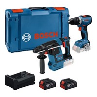 Bosch Akku-Bohrschrauber GSR 18V-65 + Bohrhammer GBH 18V-26 2X5,0Ah XL-BOXX GAL