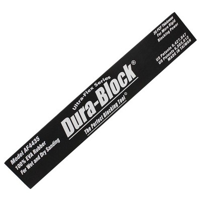 Dura-Block Sanding Block Holder Pad - 16in Ultra-Flex Scruff Pad for Auto