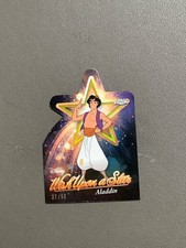 2025 Topps Chrome Disney ALADDIN Wish Upon a Star Gold Refractor /50