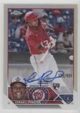 2023 Topps Chrome Update Auto Refractor 335/499 Israel Pineda #RA-IP Auto 0vc5