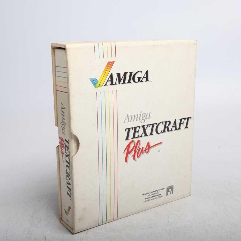 RARE Amiga Textcraft Plus - Commodore Amiga