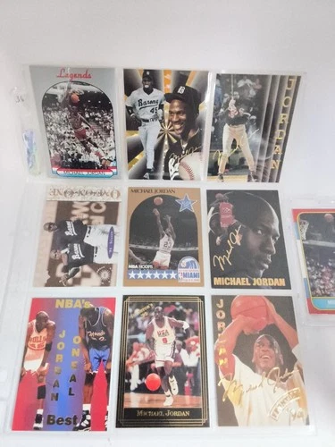 New ListingMichael Jordan 10 Cards  90s Basketball Lot Inserts, Rookies, HOF 36