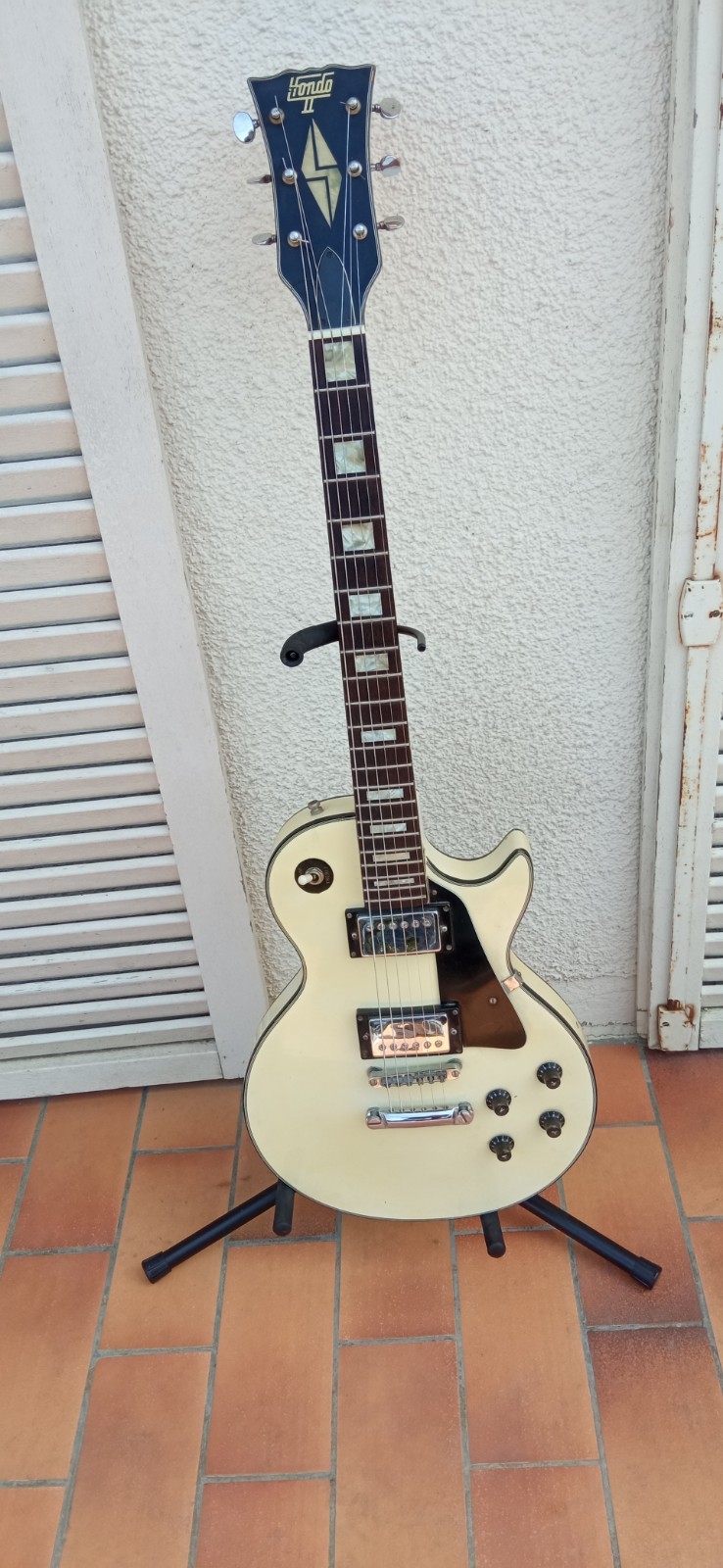 Guitare électrique Hondo II Modèle Les Paul de 1978