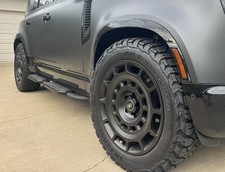 SET OF 5 20"  LAND ROVER DEFENDER 90 110 130  rims TIRES BF GOODRICH ko3 NEW !