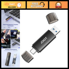 128GB Dual USB C Flash Drive 3.1 Type-C & USB A Portable Thumb Drive for PC, Mac