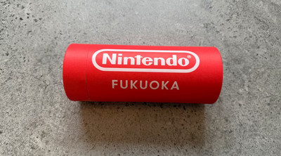 Nintendo T-Shirt aus dem Store Fukuoka (Japan) - rot / red - Selten - XL - Neu