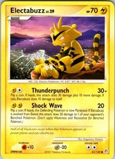 Electabuzz 81/130 Common Diamond & Pearl Pokemon Lightly Played on eBay