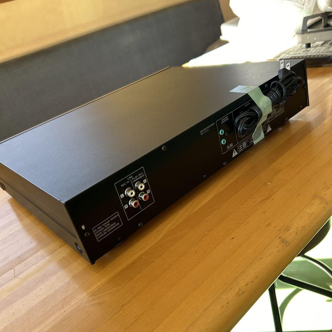 【ジャンク品】KENWOOD STEREO MINIDISC RECORDER Kenwood Minidisc Stereo Recorder DMF-3020 Used Tested