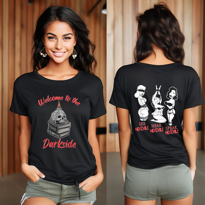 T-Shirt Shirt BDSM Erwachsene Knick Events schwarz Fetisch Neuheit Geschenk Unisex, Willkommen bei t
