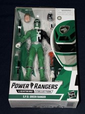 POWER RANGERS LIGHTNING COLLECTION S.P.D. GREEN RANGER 6  ACTION FIGURE HASBRO