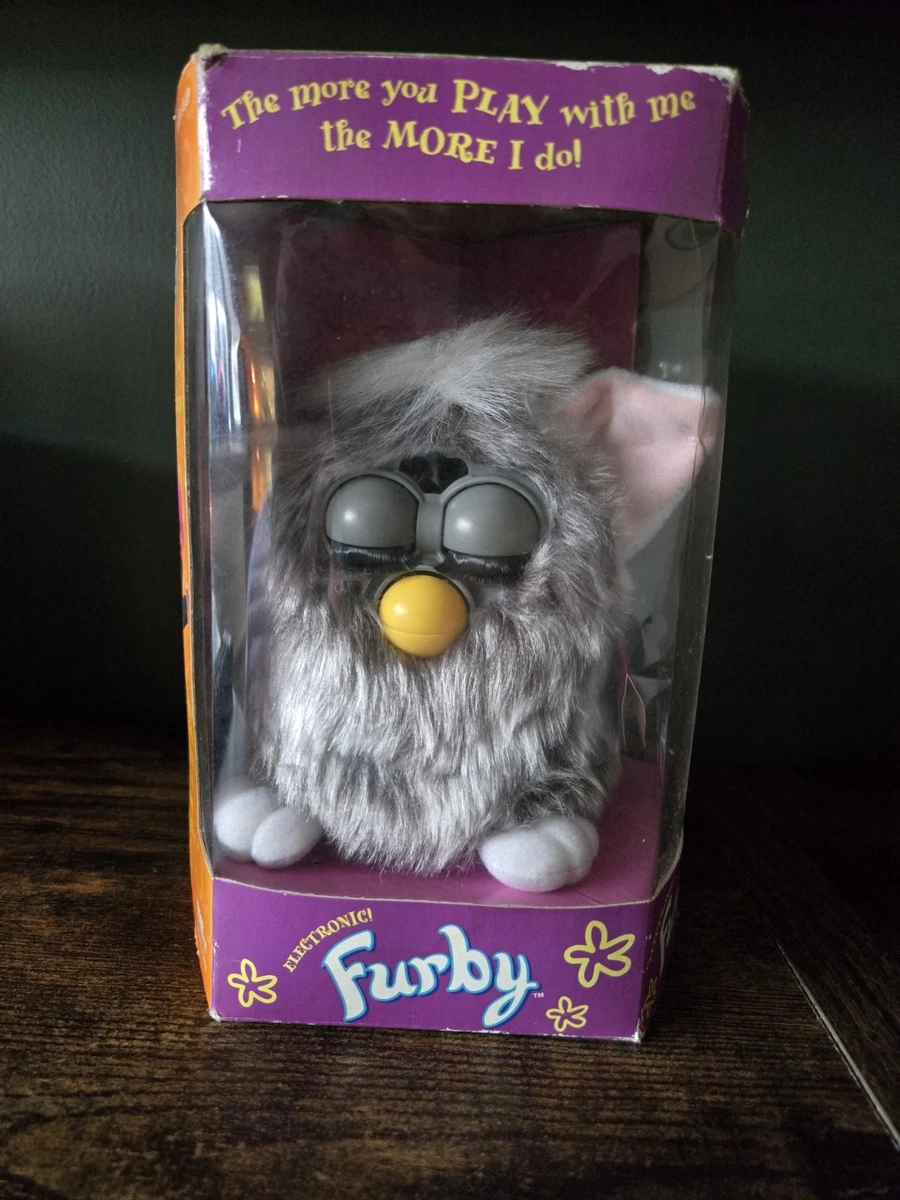Space Robby Silver Argenté Furby Robot Electronic Japan Vintage 1998 Toy Rare