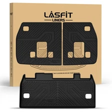 LASFIT Cargo Mat for Kia Carnival 2022-2026 Custom TPE Cargo Liner w/ Seatback
