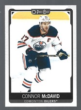 2021-22 O-Pee-Chee #1 Connor McDavid Edmonton Oilers Hockey NHL Card