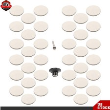 30 Pcs of 2" Commpressed Wool Fabric Qc Disc Polishing Buffing Pads Wheels
