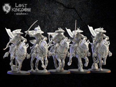 Shadow Knights - 28mm Heroic Night Elves - Resin Tabletop Miniature