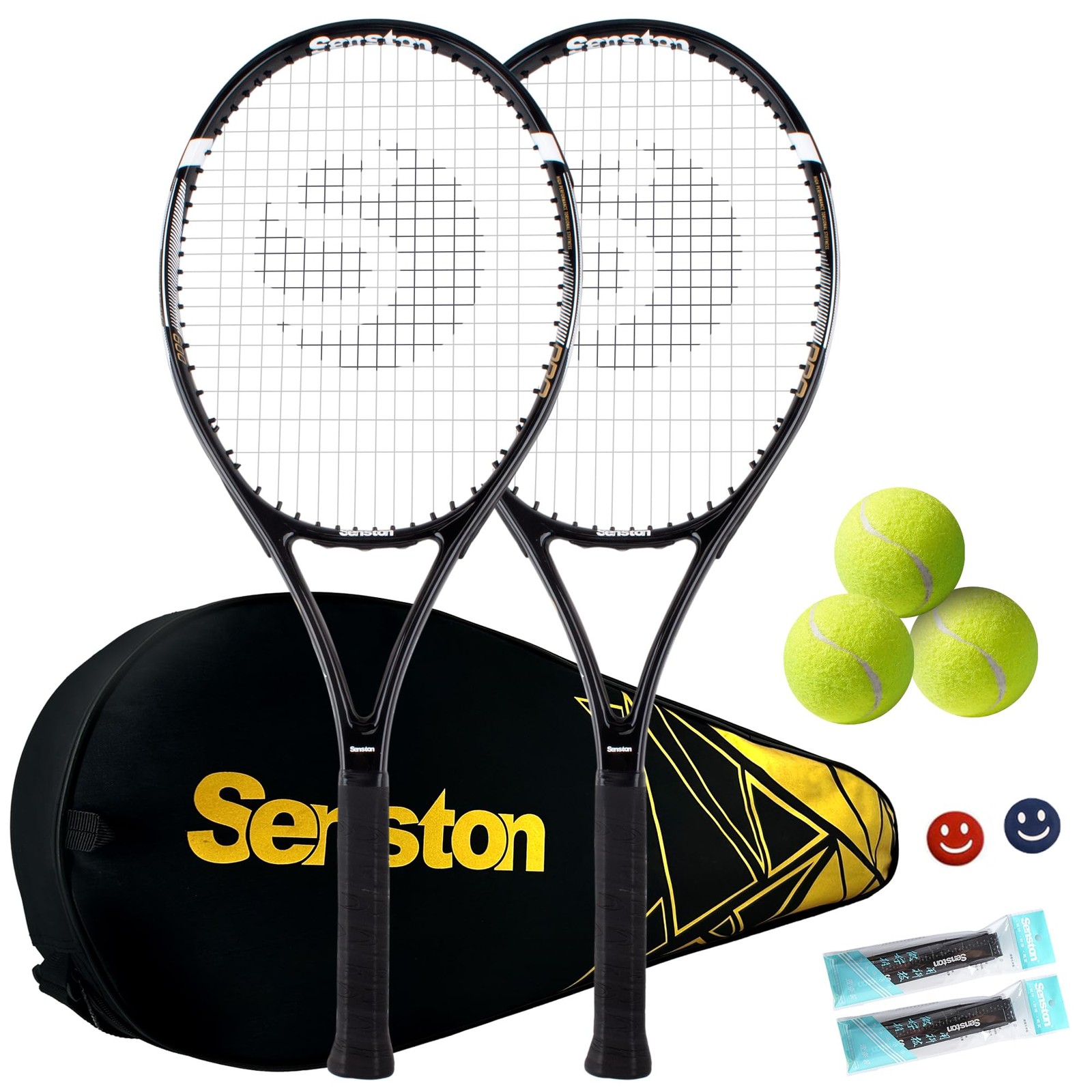 Tennis Racket for Adults 2 Pack Tennis Racket Set Profession