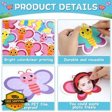 Butterfly Kite Bulletin Board Set Paper Cutouts Flower Decor