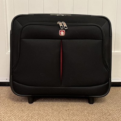 Wenger Swiss Gear Laptop Reisetasche mit Rollen schwarz ausziehbarer Griff - sehr guter Zustand