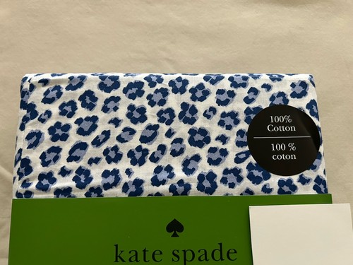 NEU 4-teiliges Kate Spade Queen Bettwäsche Set LEOPARD FLORAL lila lavendel & weiß - Bild 3 von 4