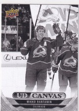 24/25 UD SERIES 2 CANVAS MIKKO RANTANEN BLACK PARALLEL #199