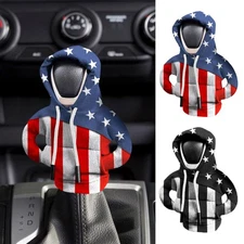Car Gear Shift Cover Mini Hoodie Gear Shift Cover for Car Shifter Interior Trim