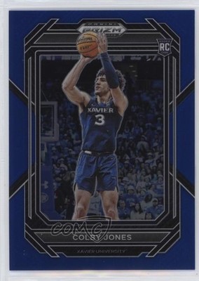 2023-24 Panini Prizm Draft Picks Blue 99/199 Colby Jones #9 Rookie RC 1i98