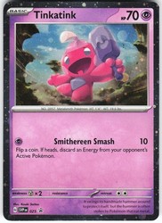 Tinkatink 025 Scarlet & Violet Promo Cosmo Holofoil